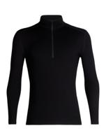 Icebreaker 260 Tech LS Half Zip Thermoshirt Heren Black S - thumbnail