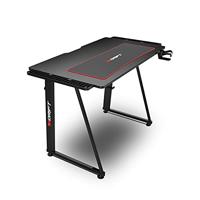 Bureau GAMING DRIFT DZ75 Zwart Zwart/Rood - thumbnail