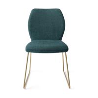 Jesper Home Eetkamerstoel 'Ikata' Slide Gold, kleur Merry Mermaid - thumbnail