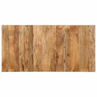 Eettafel 160x80x75 cm massief mangohout - thumbnail