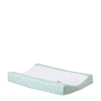 Petit Juul aankleedkussenhoes groen/wit - thumbnail