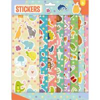 W&O stickerset junior 21 x 29,5 cm papier mintgroen 8 delig - thumbnail