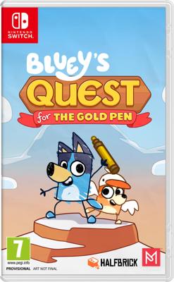 Bluey's Quest for the Gold Pen