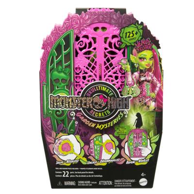 Monster High Skulltimate Secrets Venus McFlytrap pop + kledingkast
