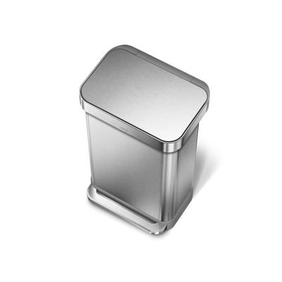 Simplehuman Prullenbak Liner Pocket 45 liter Zilver