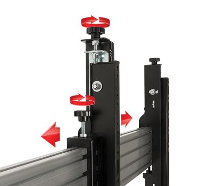 TV houder B-Tech BT8390-VESA400MAF/B 70" 70 Kg