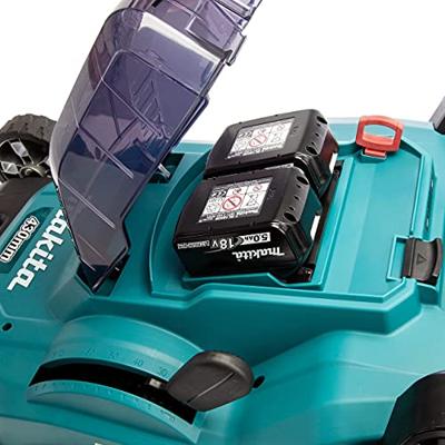 Makita DLM432CT2 Accu Grasmaaier 43cm 2x18V 5.0Ah - thumbnail
