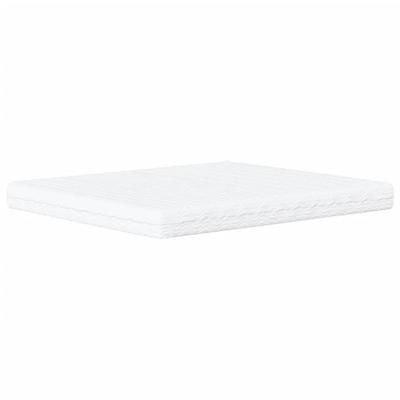 Bed met matras kunstleer grijs 180x200 cm - thumbnail