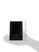 TFA Dostmann 60.2537.01 Zendergestuurd Wekker Zwart Alarmtijden 1 - thumbnail
