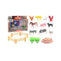 Johntoy Boerderijdieren speelset 19-dlg in doos - thumbnail