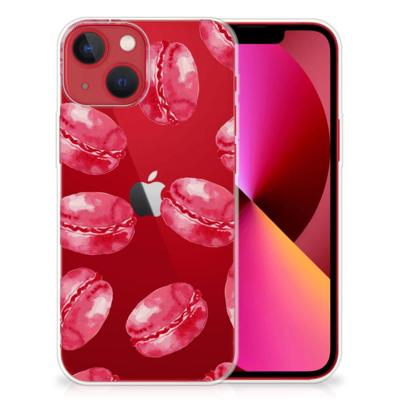 Apple iPhone 13 | Siliconen Case | Pink Macarons