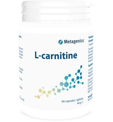 Metagenics L-Carnitine VC 60 Capsules Metagenics L-Carnitine VC 60 Capsules