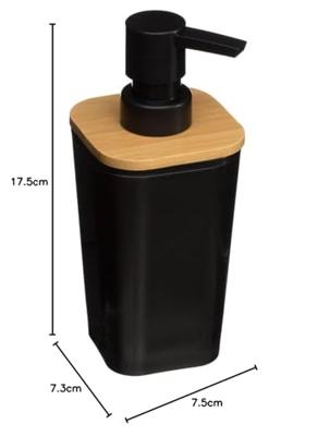 Zeepdispenser 5five Simply Smart Natureo Zwart
