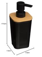 Zeepdispenser 5five Simply Smart Natureo Zwart - thumbnail