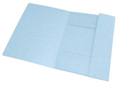 Elastomap oxford top file+ a4 pastel blauw | 10 stuks Elastomap oxford top file+ a4 pastel blauw | 10 stuks