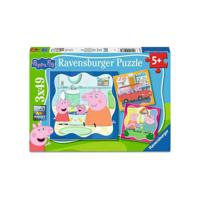 Ravensburger puzzel peppa pig 3x49pcs - thumbnail