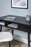 Nohr Bureau 'Frisco' 110 x 60cm, kleur Zwart - thumbnail