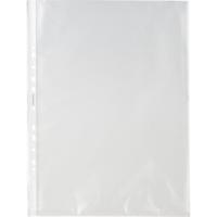 Pergamy geperforeerde showtas, ft A3 portret, 11-gaatsperforatie, gekorrelde PP, pak van 100 stuks - thumbnail