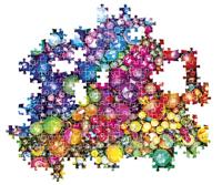 Clementoni Puzzel Color Marvelous Mables 1000 Stuks + Poster - thumbnail