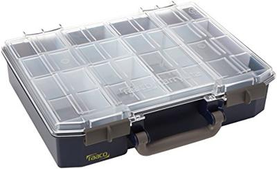raaco CarryLite 80 4x8-9 Assortimentskoffer (l x b x h) 278 x 337 x 79 mm Aantal vakken: 9 Inhoud 1 stuk(s)