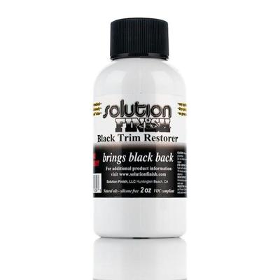 Solution Finish - Black Trim Restorer - 60ml - Plastic hersteller