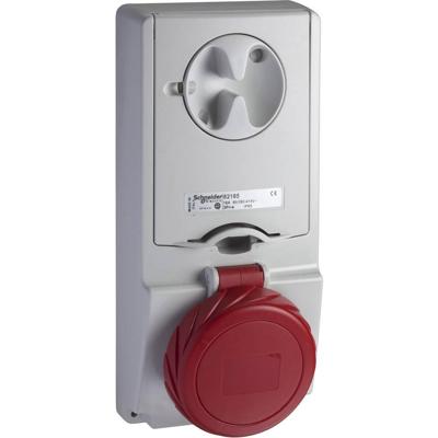 Schneider Electric 82197 82197 CEE-opbouwdoos 32 A 415 V 1 stuk(s)