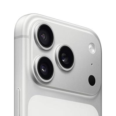 Apple iPhone 17 Pro 1 TB: 6,3‑inch display met ProMotion tot 120 Hz, A19 Pro-chip, baanbrekende batterijduur, Pro Fusion-camerasysteem, Center Stage-camera aan de voorkant; Zilver