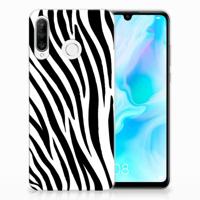 Huawei P30 Lite | TPU Hoesje | Zebra - thumbnail