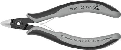 Knipex 79 62 125 ESD 79 62 125 ESD ESD Zijkniptang Zonder facet 125 mm - thumbnail