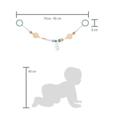 Small Foot houten kinderwagenketting zeekust