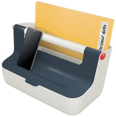 Leitz 61250089 opslagdoos Opbergdoos Anders ABS kunststof Grijs, Wit Leitz 61250089 opslagdoos Opbergdoos Anders ABS kunststof Grijs, Wit