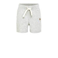 GAP baby gemêleerde regular fit sweatshort lichtgrijs - thumbnail