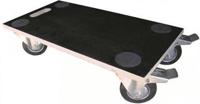 Diggers Multiplex Verhuisplaat | 58x30cm | 400kg Capaciteit | 95mm Rubber-stalen Wielen | FSC 100% - DIG801 - thumbnail
