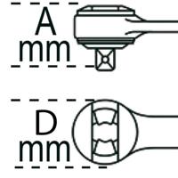 Beta 605Dgt/2 Elektronische Momentsleutel - 006050302 - thumbnail