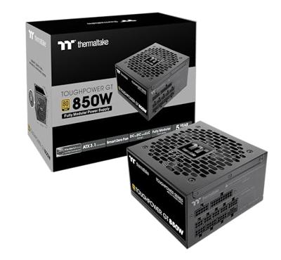 Thermaltake toughpower gt modulaire 850 watt voeding (zwart, 4x pcie)
