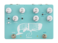Crazy Tube Circuits White Whale V2 analoge spring reverb effectpedaal met tremolo - thumbnail