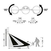 Eglo Led buitenlampRiforano met sensor - 98726 - thumbnail