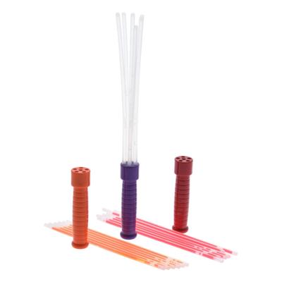 Home & Styling feestversiering glow in the dark 20 cm 3 stuks