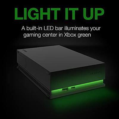 Seagate Game Drive Hub for Xbox 8 TB Externe harde schijf (3,5 inch) USB-A 3.2 Gen 1 Zwart STKW8000400