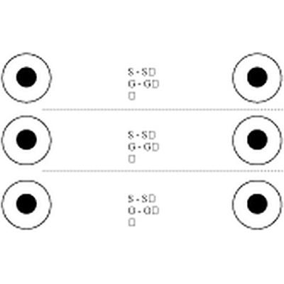 Composite audio/videokabel 1,5 meter