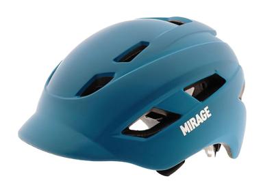 Mirage urban helm e-bike led 58-61cm mat blauw