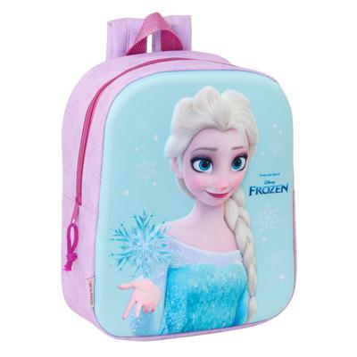 Kinderrugzak Frozen Roze Hemelsblauw 22 x 27 x 10 cm 3D