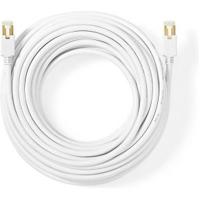 Nedis CAT6-kabel | RJ45 Male naar RJ45 Male | S/FTP | 10 m | Wit | 1 stuks - CCBW85221WT100 CCBW85221WT100 - thumbnail
