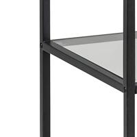 Bendt Wandrek 'Holger' Glas / metaal 3-laags, 82 x 37 cm - thumbnail