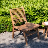 Nohr Outdoor Loungestoel 'Hervey' Teakhout - thumbnail