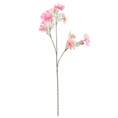 Countryfield kunstbloem cosmos paars 105 cm | 12 stuks