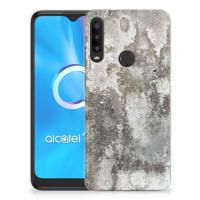 Alcatel 1SE (2020) TPU Siliconen Hoesje Beton Print - thumbnail
