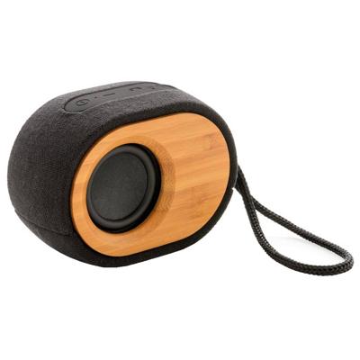 XD Xclusive speaker Bamboo X bluetooth 12 cm zwart 2 delig XD Xclusive speaker Bamboo X bluetooth 12 cm zwart 2 delig