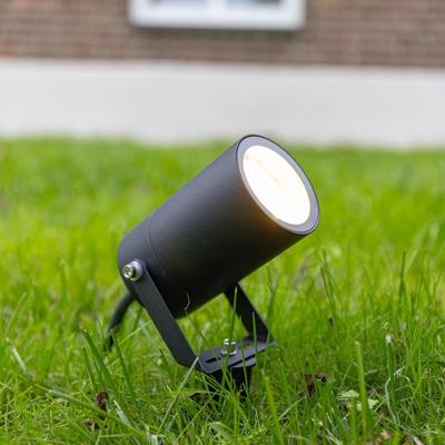 Spikey LED prikspot - GU10 4 Watt 345 lumen - Dimbaar - Kantelbaar - 2700K warm wit - IP65 Waterdicht - Zwart - Tuinspot - Pinspot Spikey LED prikspot - GU10 4 Watt 345 lumen - Dimbaar - Kantelbaar - 2700K warm wit - IP65 Waterdicht - Zwart - Tuinspot - Pinspot