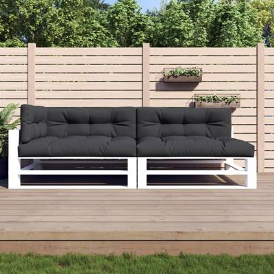 VidaXL Palletkussens 5 st stof zwart VidaXL Palletkussens 5 st stof zwart